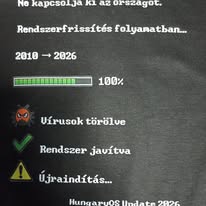 HungaryOS Update 2026 – póló (részlet)