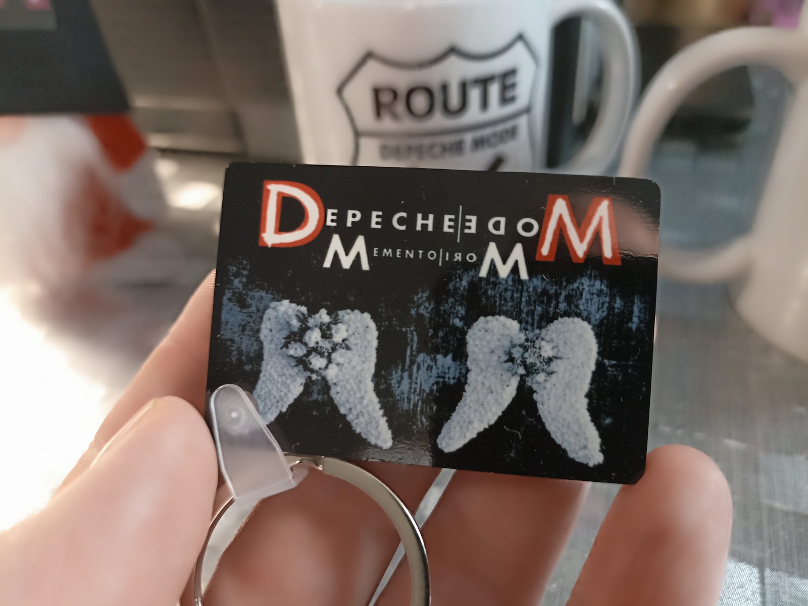 Depeche Mode Memento Mori kulcstartó