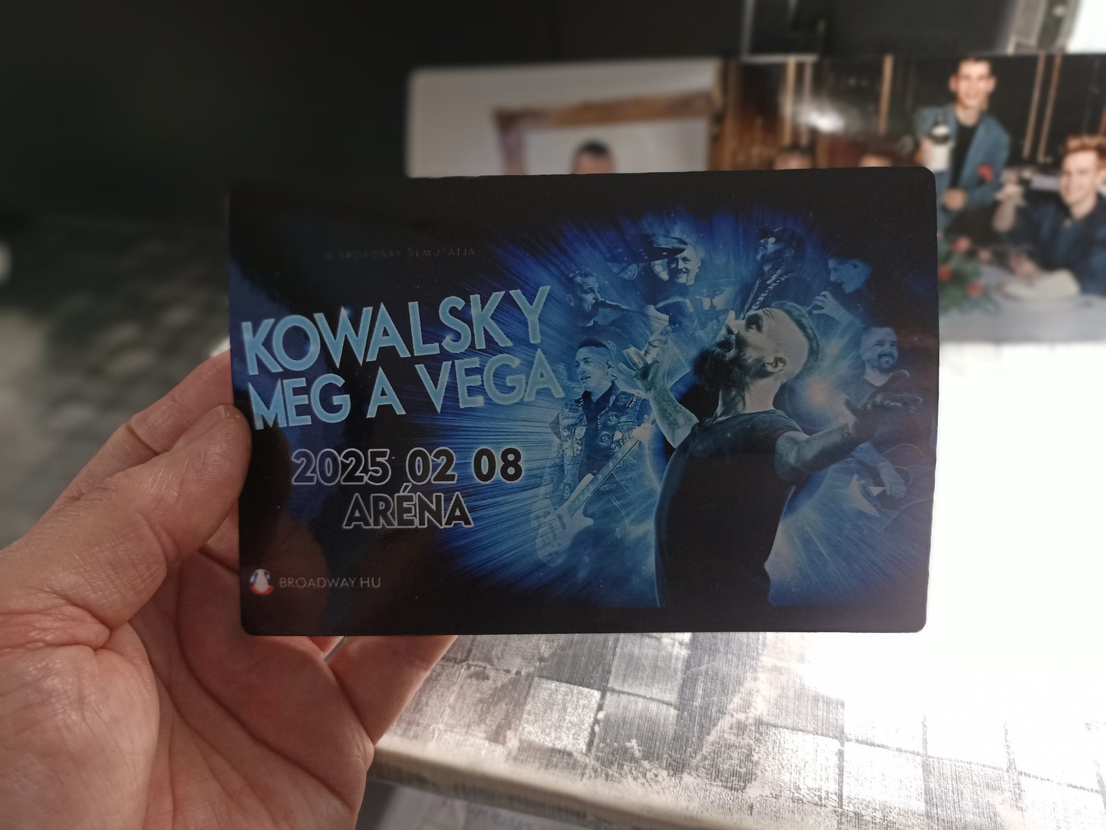 Kowalsky meg a Vega 2025 Aréna koncert kártya