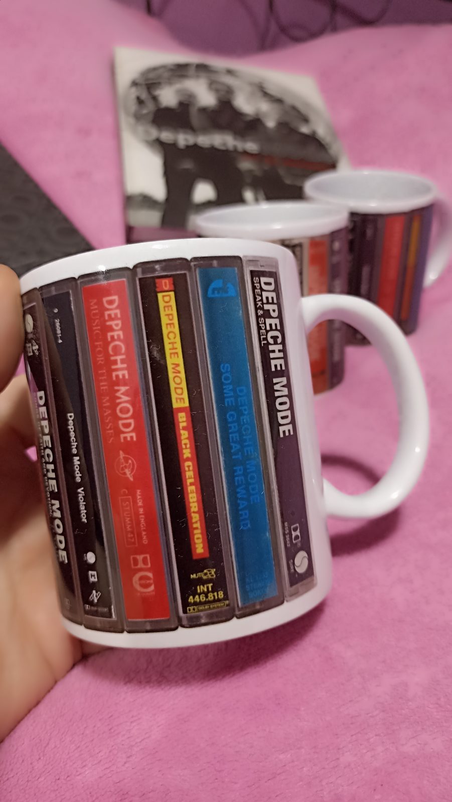 Depeche Mode kazettaborítós bögre Violator-Black Celebration