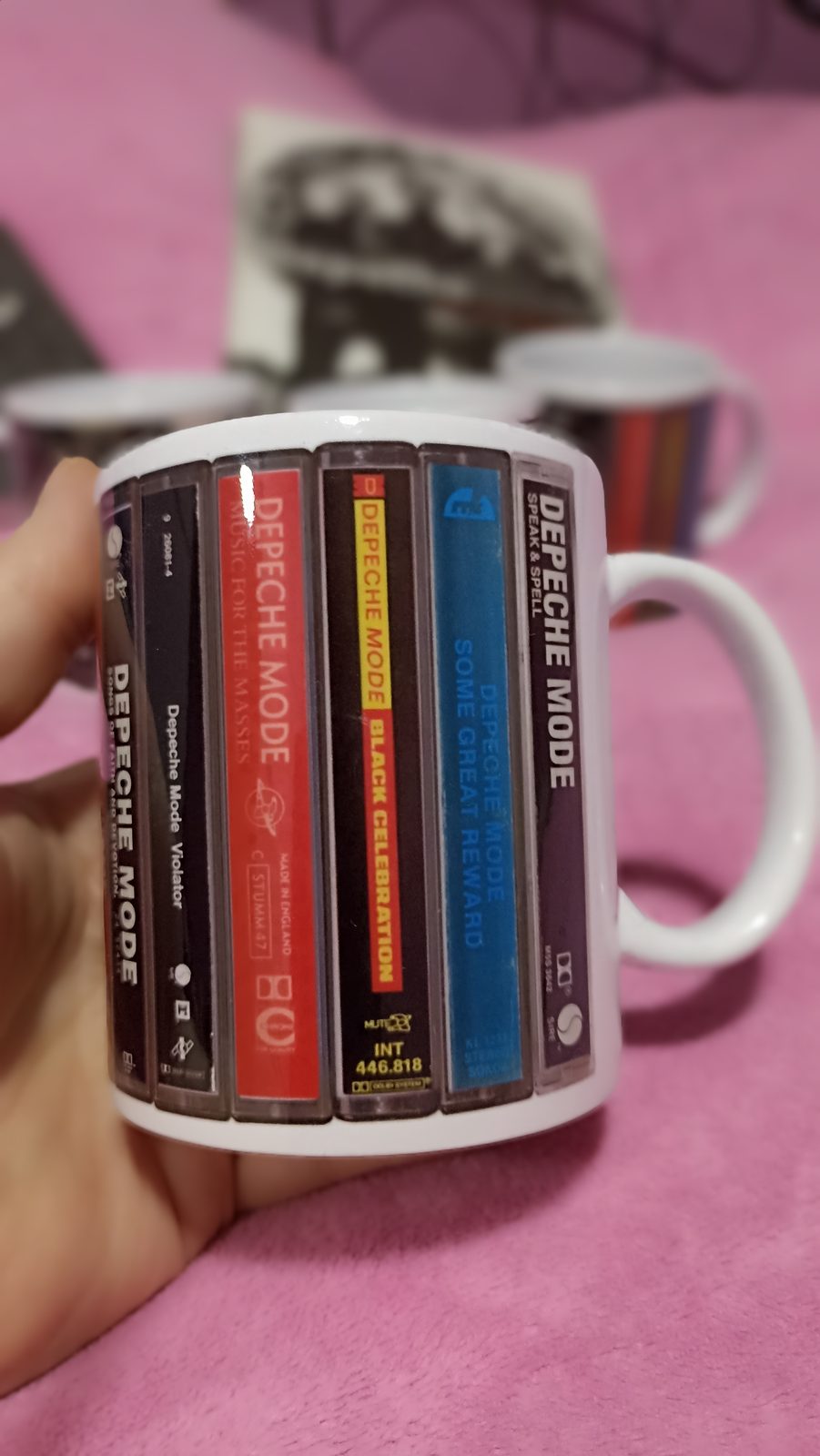Depeche Mode kazettás bögre – Black Celebration sorozat