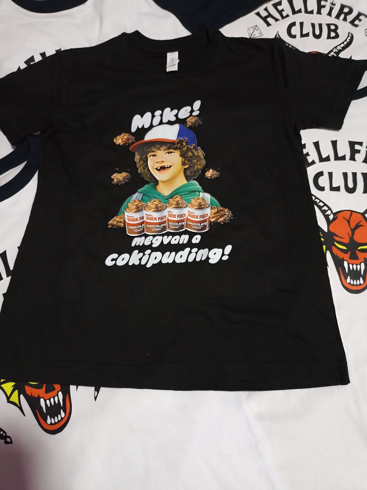 Stranger Things Dustin cokipudingos gyerekpóló